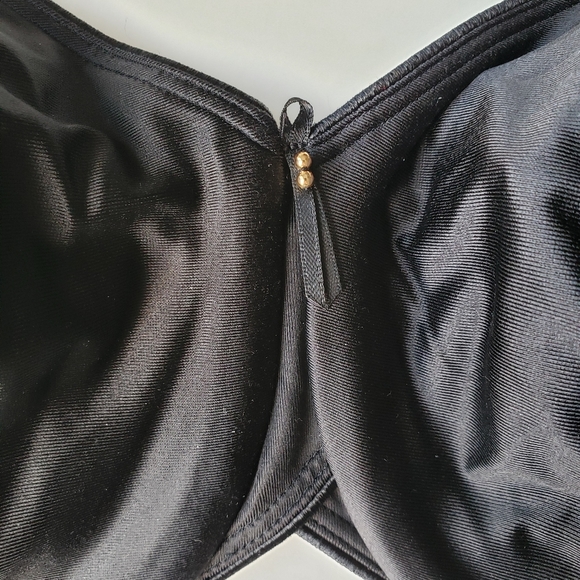 Wacoal Bodysuede® Underwire Black 85185 Bra 32DDD - Picture 4 of 7